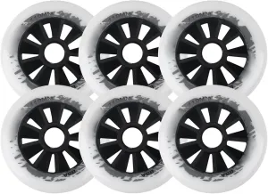 6 Pack Inline Speed Skate Wheels 85A Roller Skate Wheels 90mm/100mm/110mm All Rounder Indoor Outdoor for Replacement Accessory