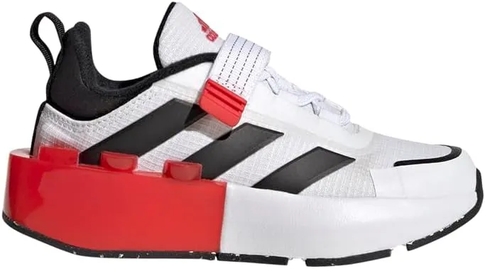 adidas Kids Boys Lego X Tech RNR Slip On Sneakers Shoes Casual - White - Size 5.5 M