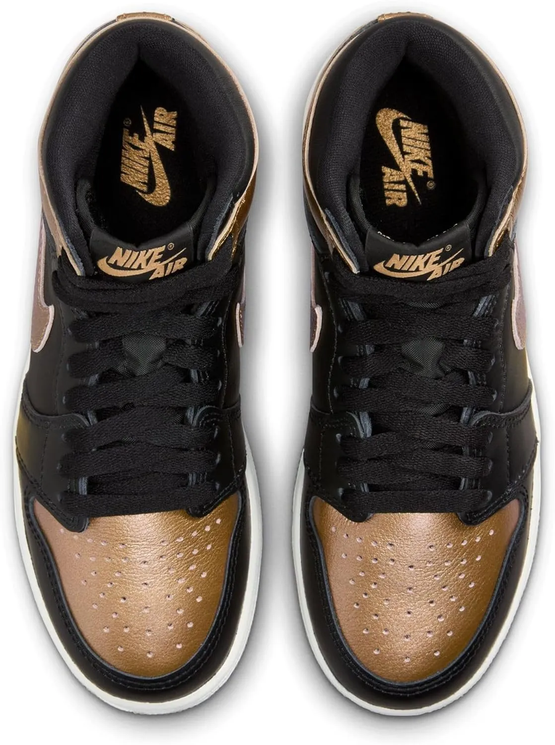 Air Jordan 1 High OG Big Kids' Shoes 'Metallic Gold' - (FD1437 071)
