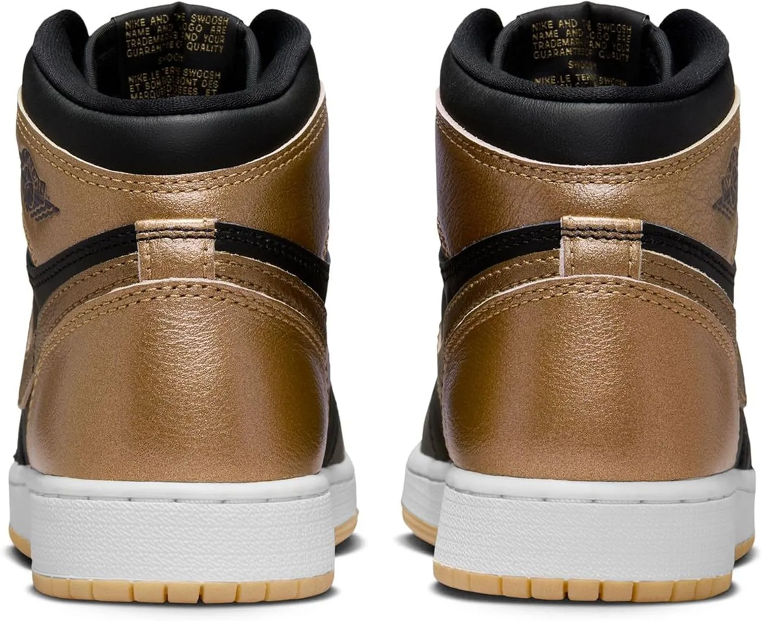 Air Jordan 1 High OG Big Kids' Shoes 'Metallic Gold' - (FD1437 071)
