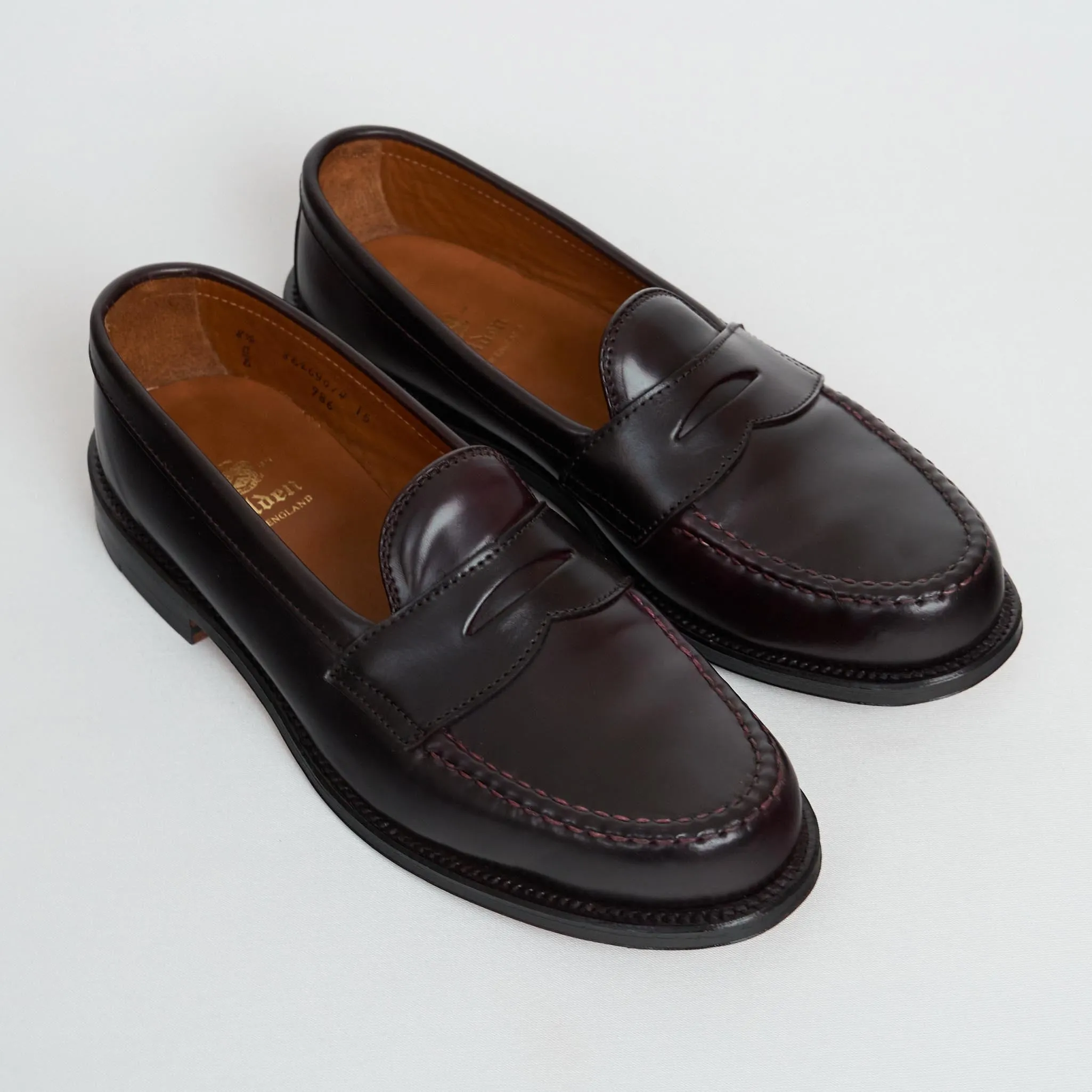 Alden Penny Loafer Shell Cordovan 986