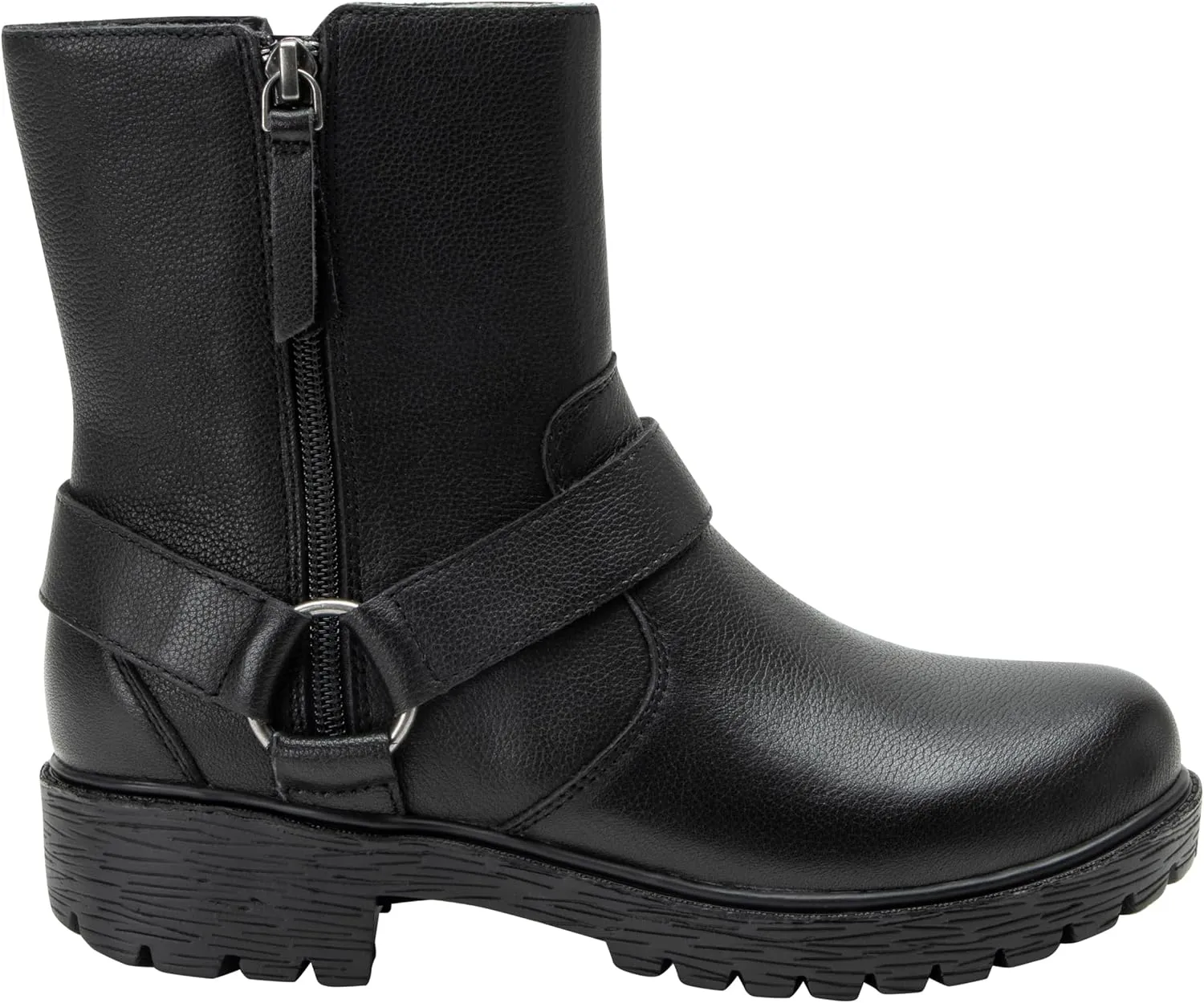 Alegria Womens Olympia Moto Tall Leather Mid Calf Boot