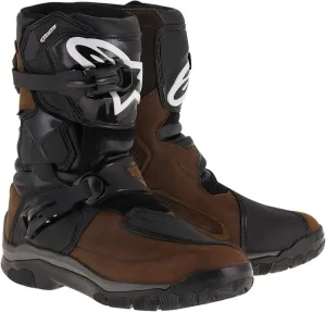 Alpinestars 2047317-82-12 Belize Drystar Boots Brown Oiled Leather Sz 12