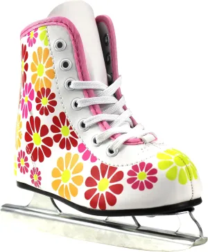 American Athletic Shoe Girl's Little Rocket Double Runner Ice Skates