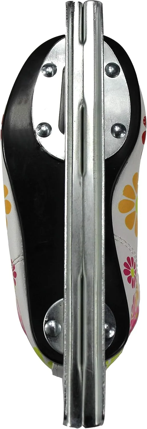 American Athletic Shoe Girl's Little Rocket Double Runner Ice Skates