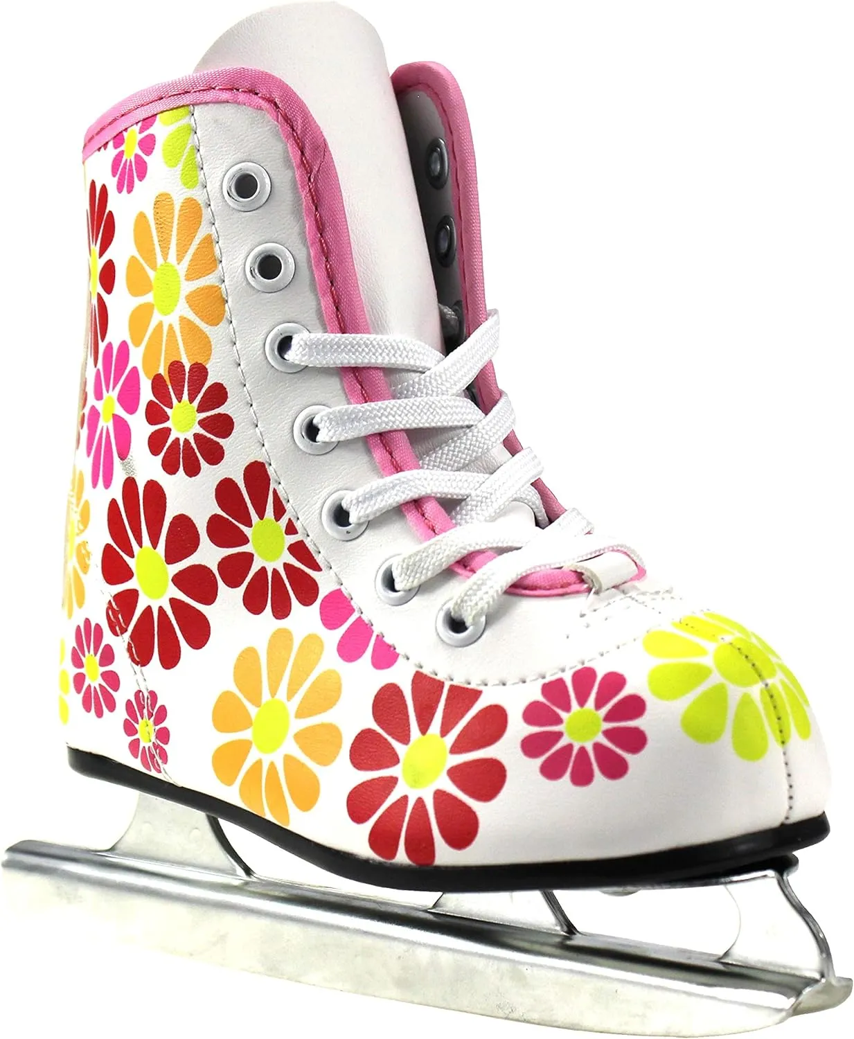 American Athletic Shoe Girl's Little Rocket Double Runner Ice Skates