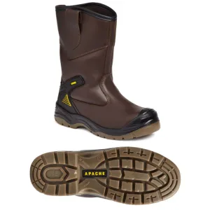 AP305 Brown Waterproof Rigger Boot
