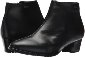 ARA PRISHA BLACK SMOOTH LEATHER WATERPROOF