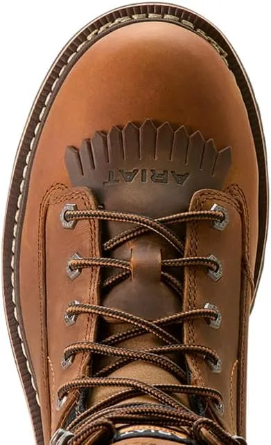ARIAT Men's Longview Shock Shield 8" Waterproof Work Boot Industrial