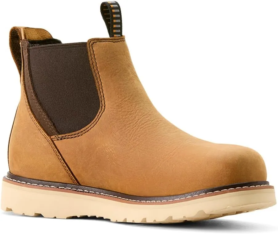 Ariat Women's Rebar Wedge Chelsea Waterproof Composite Toe Work Boot