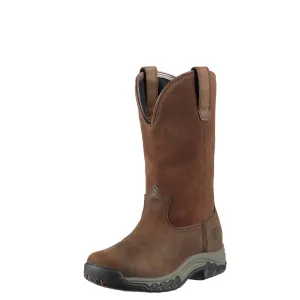 ARIAT Women's Terrain Pull-on H2O Boot - Distressed Brown