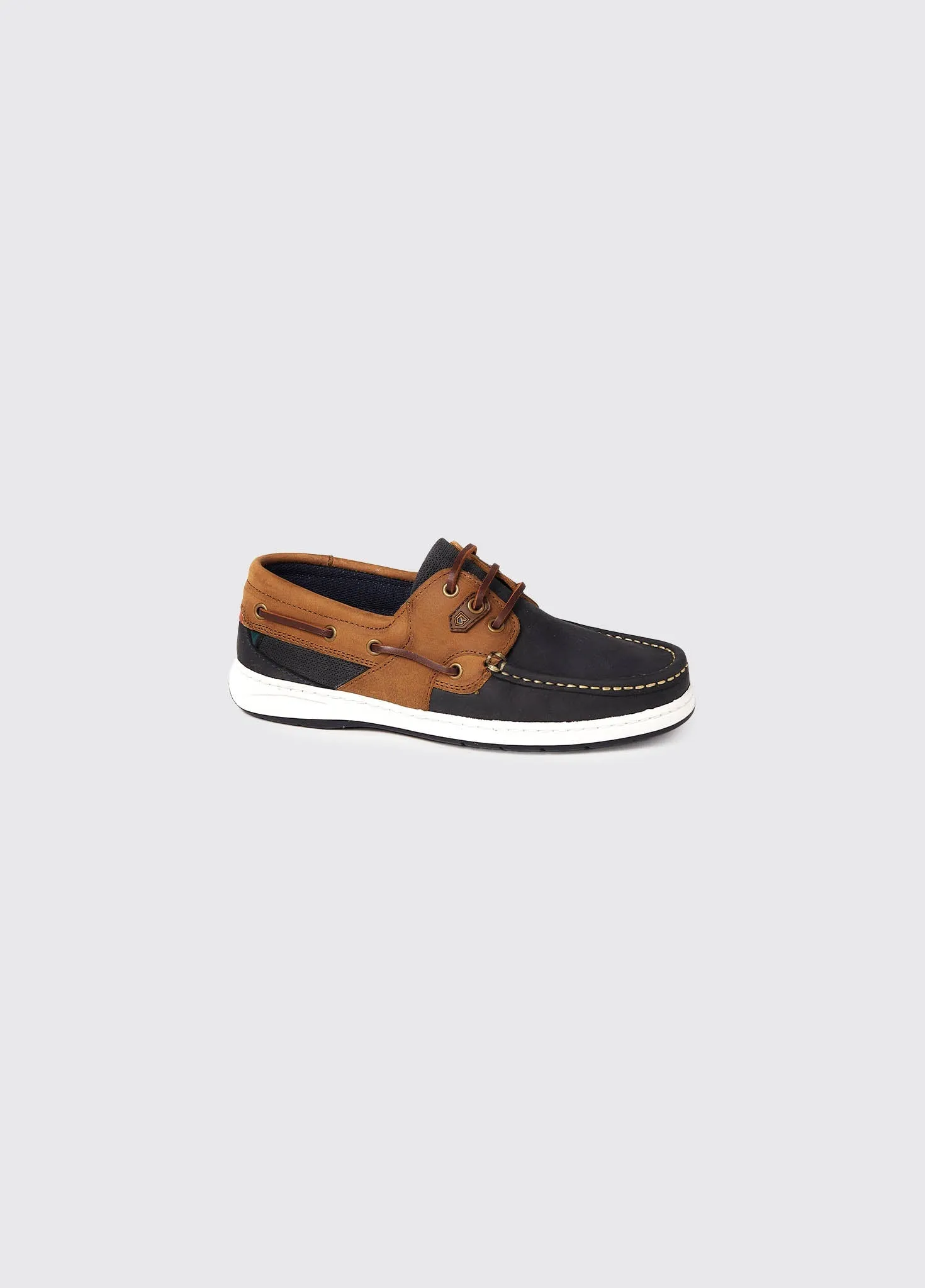 Auckland Women's Boat Shoe - Denim/T
