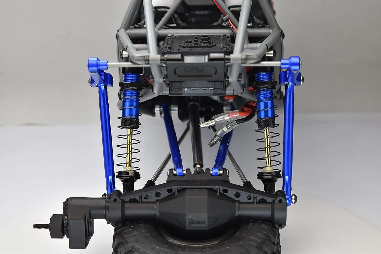Axial 1/18 UTB18 Capra 4WD Unlimited Trail Buggy AXI01002 Upgrade Parts Aluminum 7075-T6 Rear Stabilizer Bar - Blue