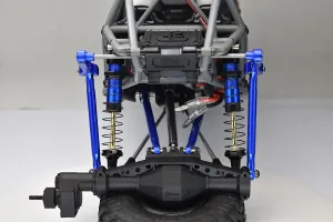 Axial 1/18 UTB18 Capra 4WD Unlimited Trail Buggy AXI01002 Upgrade Parts Aluminum 7075-T6 Rear Stabilizer Bar - Blue