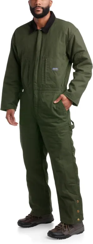 Bass Creek Outfitters Mens Coveralls - Insulated Water-Resistant Long Sleeve Work Wear Jump Suit, Coveralls for Men (M-XXL)