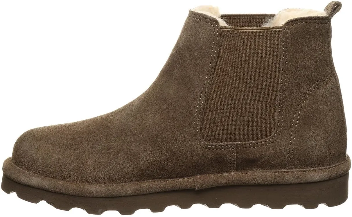 BEARPAW Women's Drew Multiple Colors | Women's Ankle Boot | Women's Slip On Boot | Comfortable Winter Boot