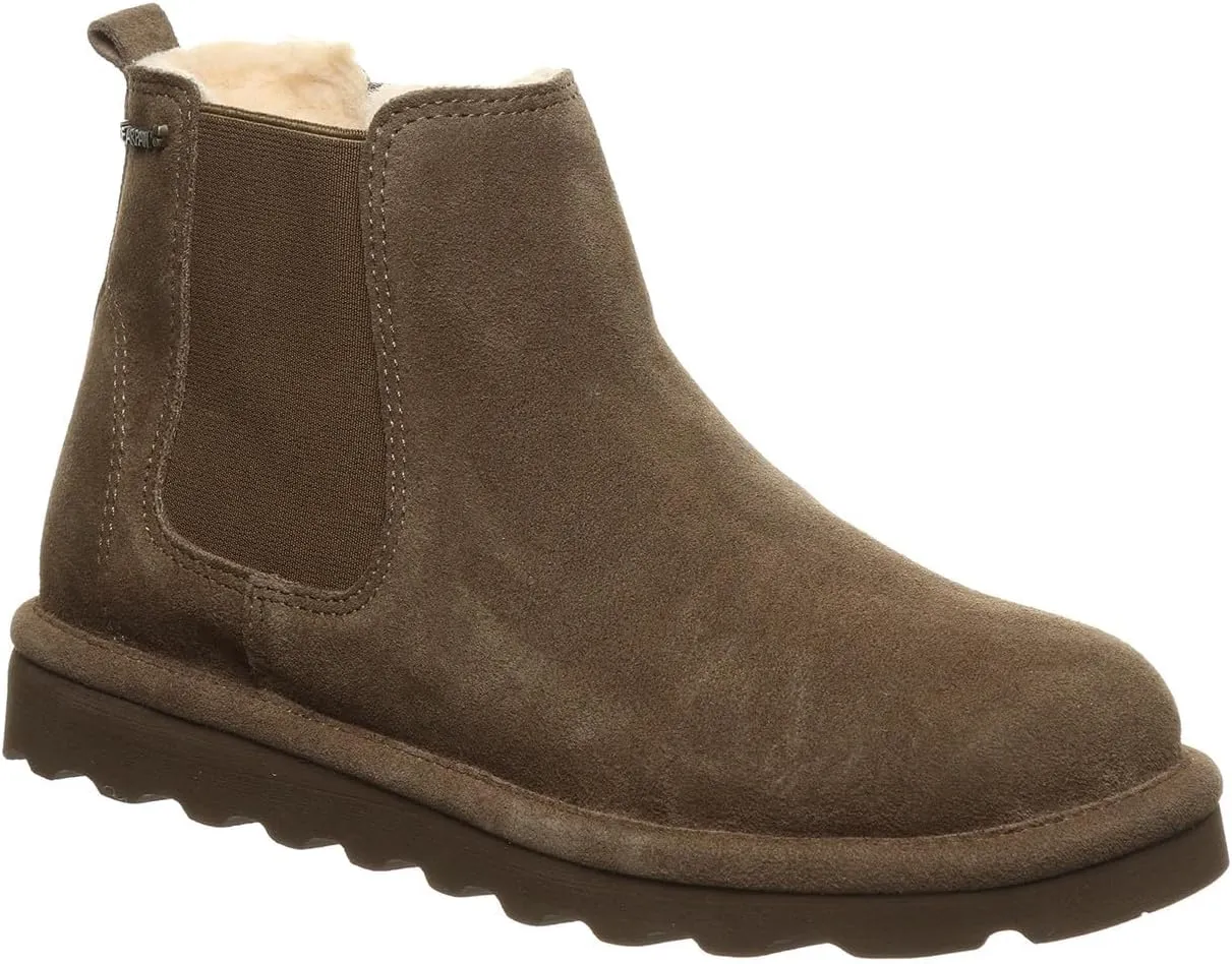 BEARPAW Women's Drew Multiple Colors | Women's Ankle Boot | Women's Slip On Boot | Comfortable Winter Boot