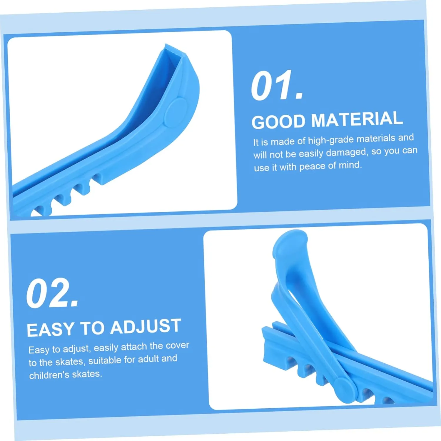 BESPORTBLE 1 Pair Skate Protector Skate Guard Lightweight Skates Guard Adult Skates Zirtek Adultos Adult Skate Pads