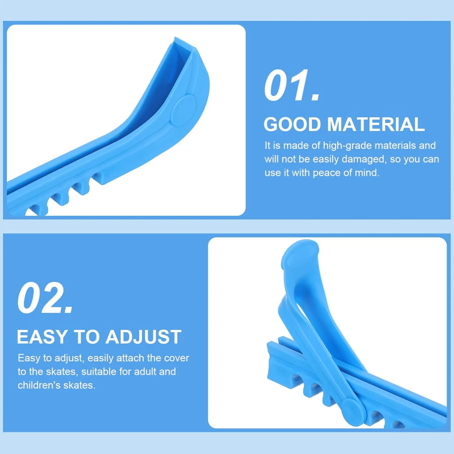 BESPORTBLE Skate Guard for Ice Skates Blade Cover Ice Hockey Figure Skating Blade Guards