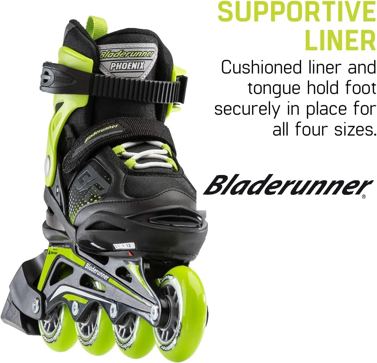 Bladerunner by Rollerblade Phoenix Boys Adjustable Fitness Inline Skate