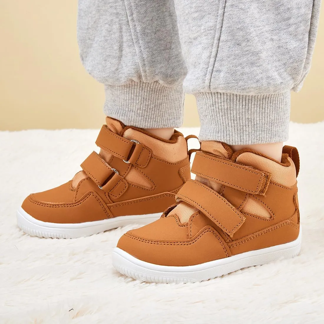 BMCiTYBM Toddler Snow Boots Boys Girls Winter Waterproof Shoes Cold Weather Outdoor