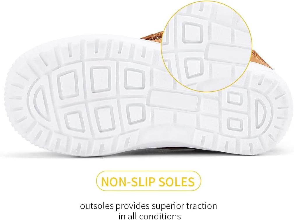 BMCiTYBM Toddler Snow Boots Boys Girls Winter Waterproof Shoes Cold Weather Outdoor