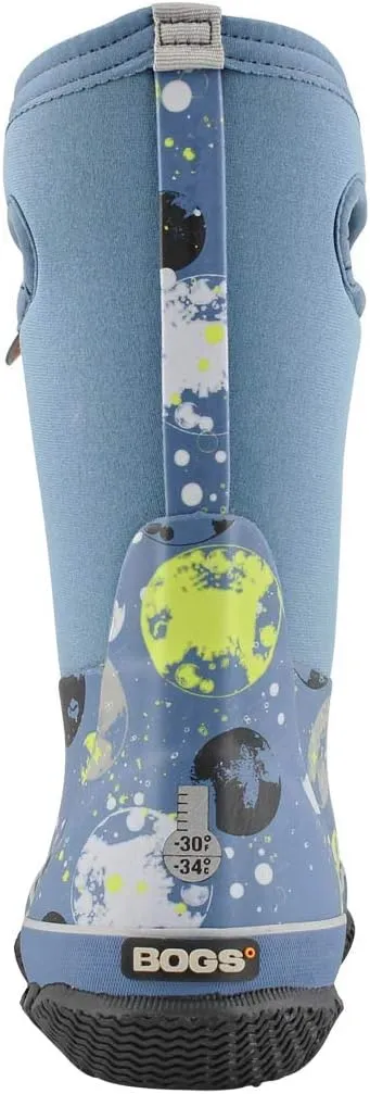 BOGS Unisex-Child Classic High Waterproof Insulated Rubber Neoprene Rain Boot