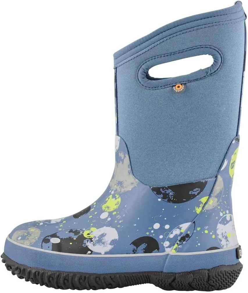 BOGS Unisex-Child Classic High Waterproof Insulated Rubber Neoprene Rain Boot