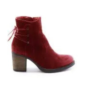 BOS & CO BASAL SCARLET SUEDE WATERPROOF