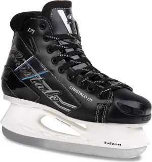 Botas - CRISTALO 171 - Women's Ice Skates | Made in Europe (Czech Republic) | Color: Black or White