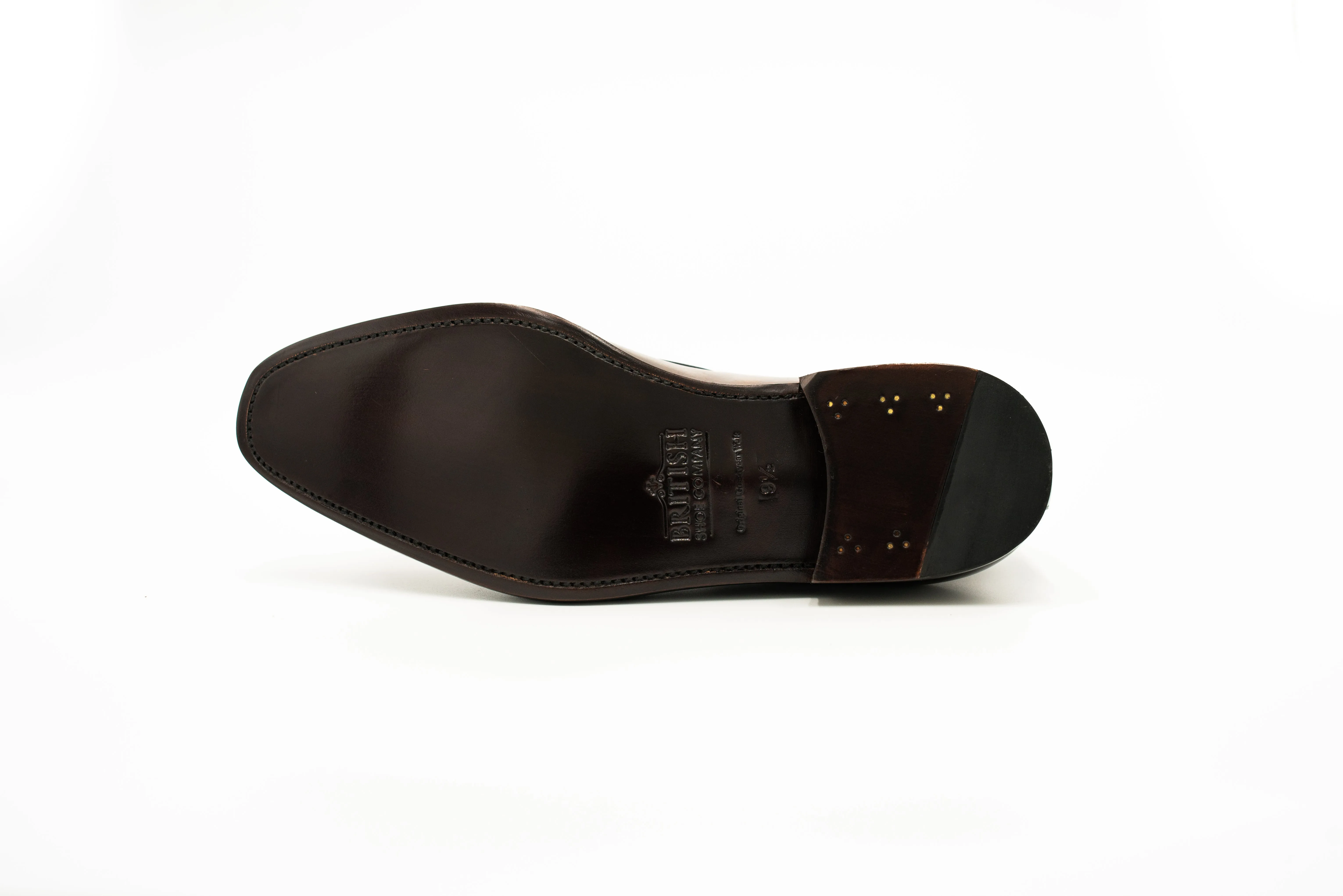 British Shoe Company Men's Antrim Leather Slip-on Shoes