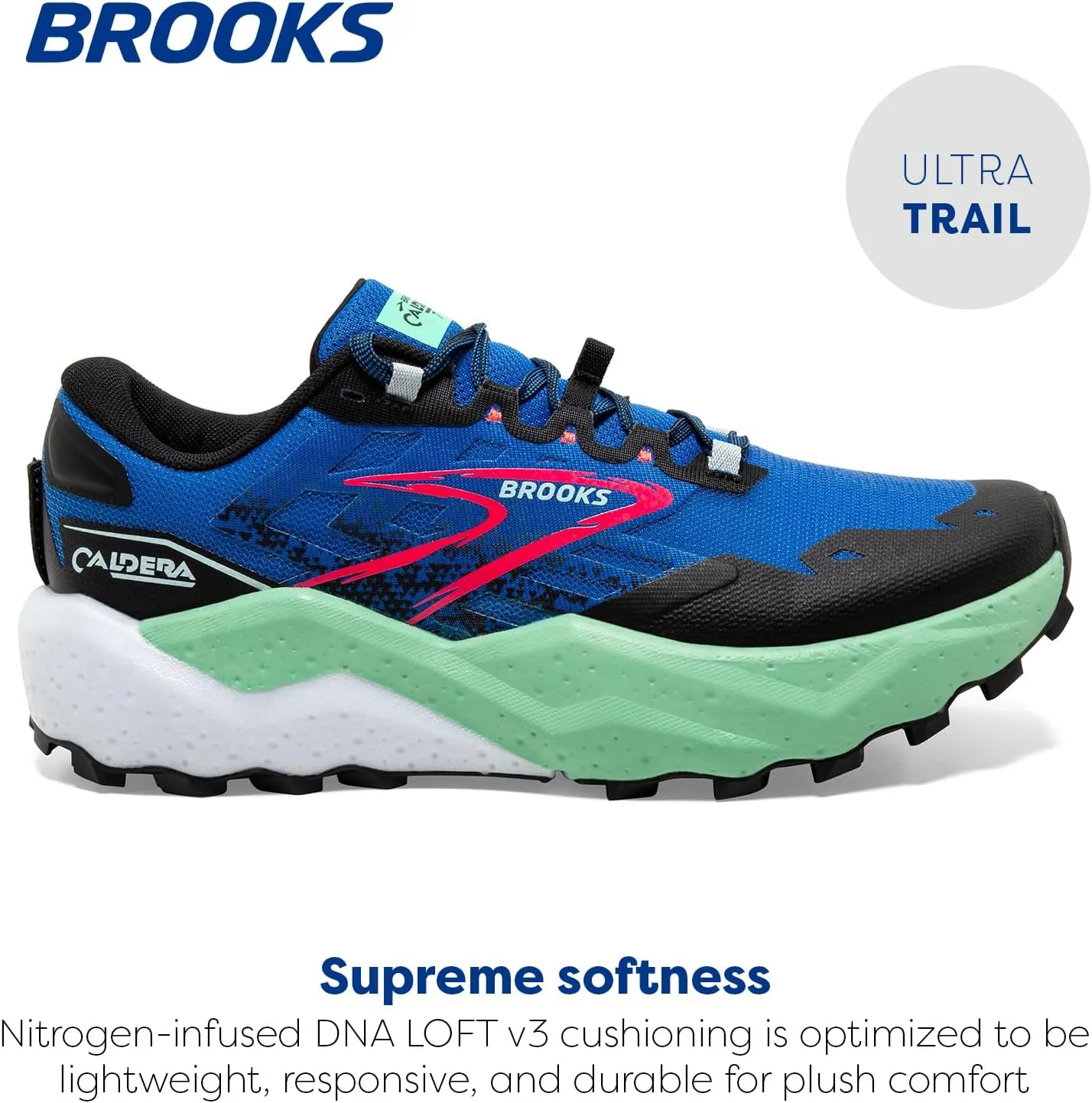 Brooks Men’s Caldera 7 Trail Running Shoe