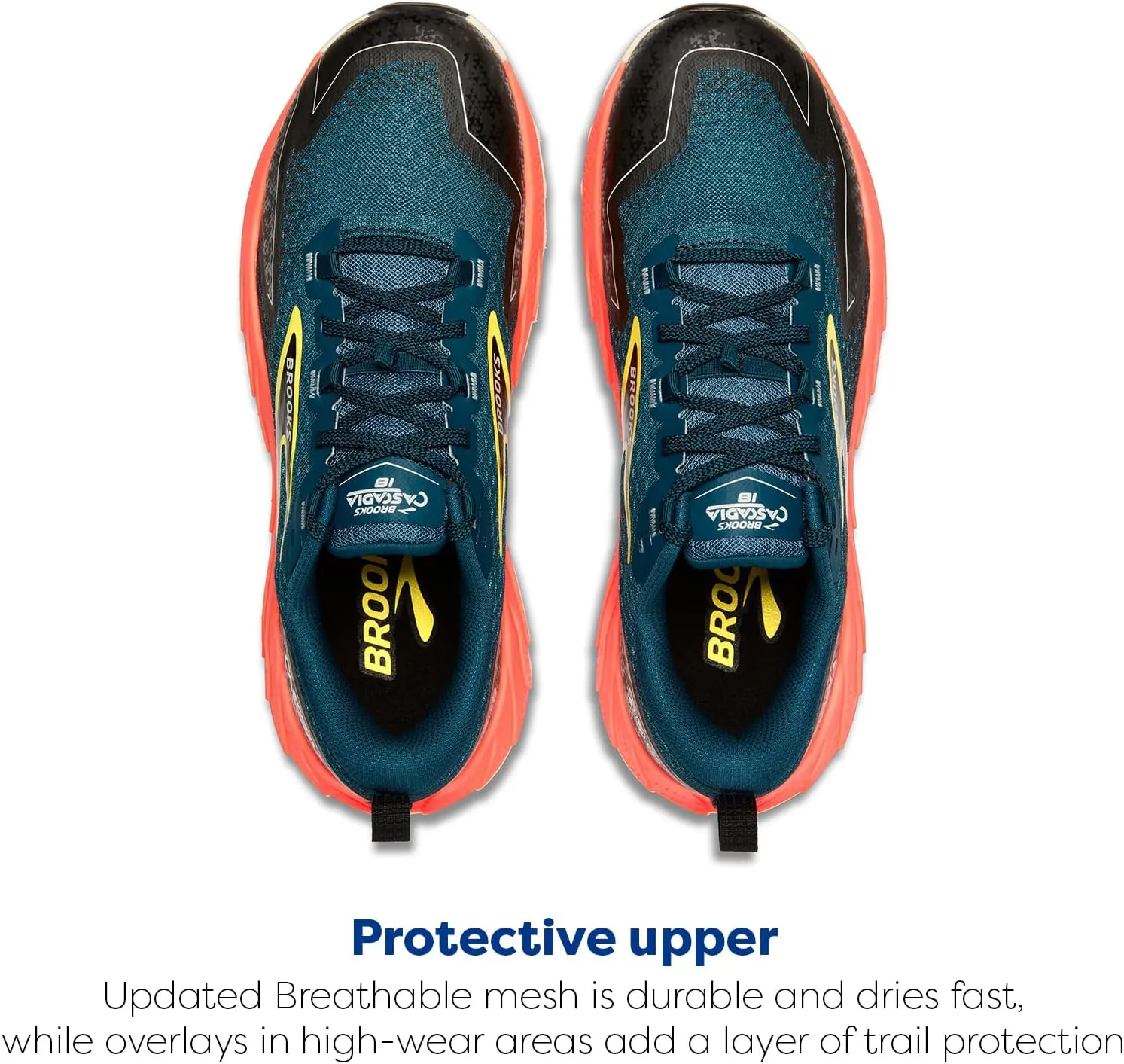 Brooks Men’s Cascadia 18 Mountain Trail Running Shoe