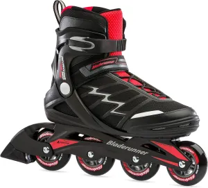 by Rollerblade Advantage Pro XT Men's Adult Fitness Inline Skate, Black and Red, Inline Skates ,10