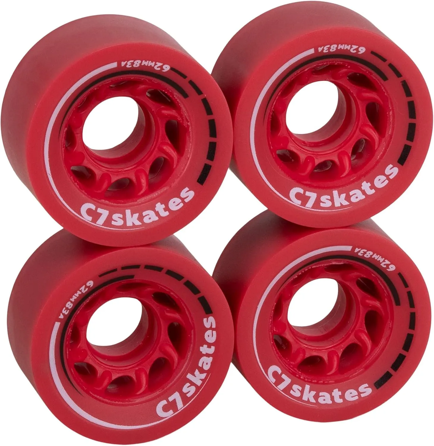 C SEVEN C7skates 62mm Roller Skate Wheels