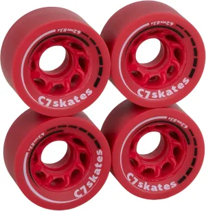 C SEVEN C7skates 62mm Roller Skate Wheels
