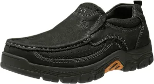 CAMEL CROWN Mens Slip On Loafer Leather Casual Walking Shoes Comfortable for Work Office Dress Outdoor