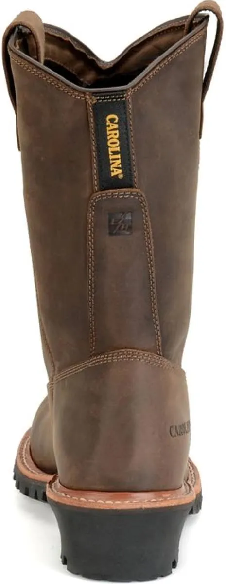 Carolina Men's 12" Waterproof Composite Toe Ranch Wellington Logger Work Boot