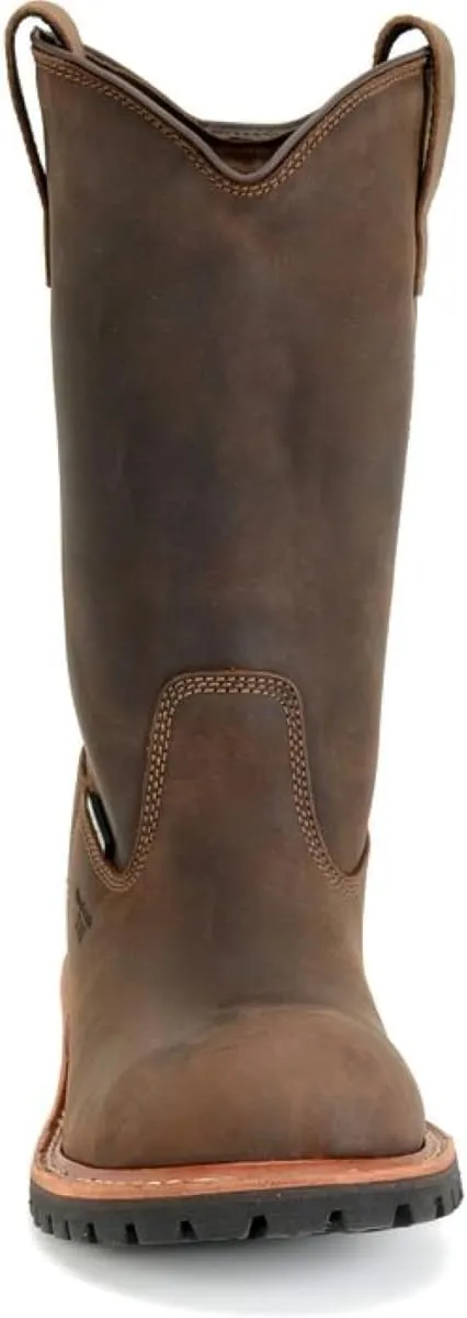 Carolina Men's 12" Waterproof Composite Toe Ranch Wellington Logger Work Boot