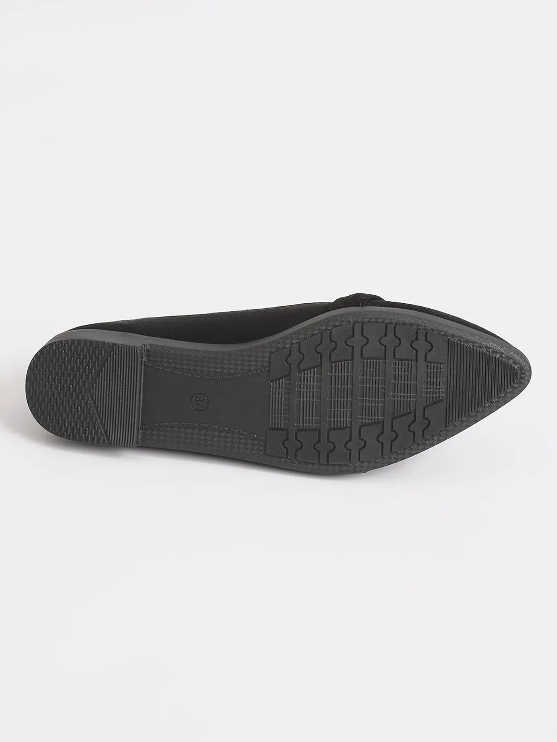 Comfortable Leather Suede Slip On Loafer Flats for Women Casual Work Flat Shoes Women's Pointed Toe Penny Loafers Office Driving Ballet Flats
