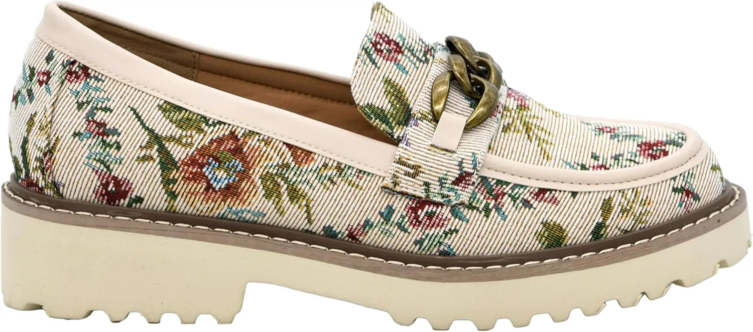 Corkys Footwear Women's Literally Loafer with 1.5 Chunky Heel