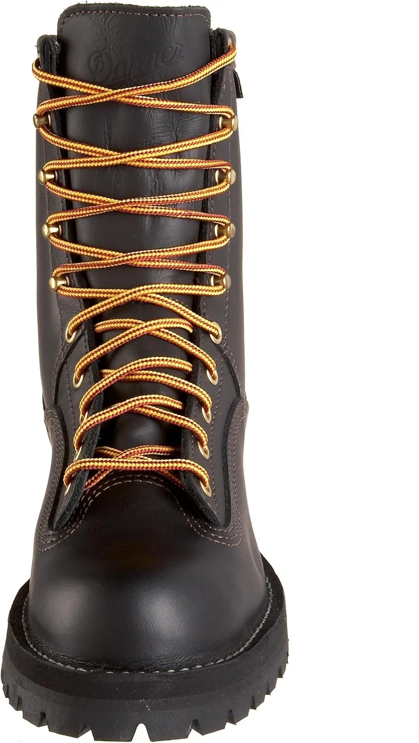 Danner Rain Forest 8” Waterproof Work Boots for Men - Full-Grain Leather with Breathable Gore-Tex, Comfort Footbed & Traction Heel Outsole, EH Rated