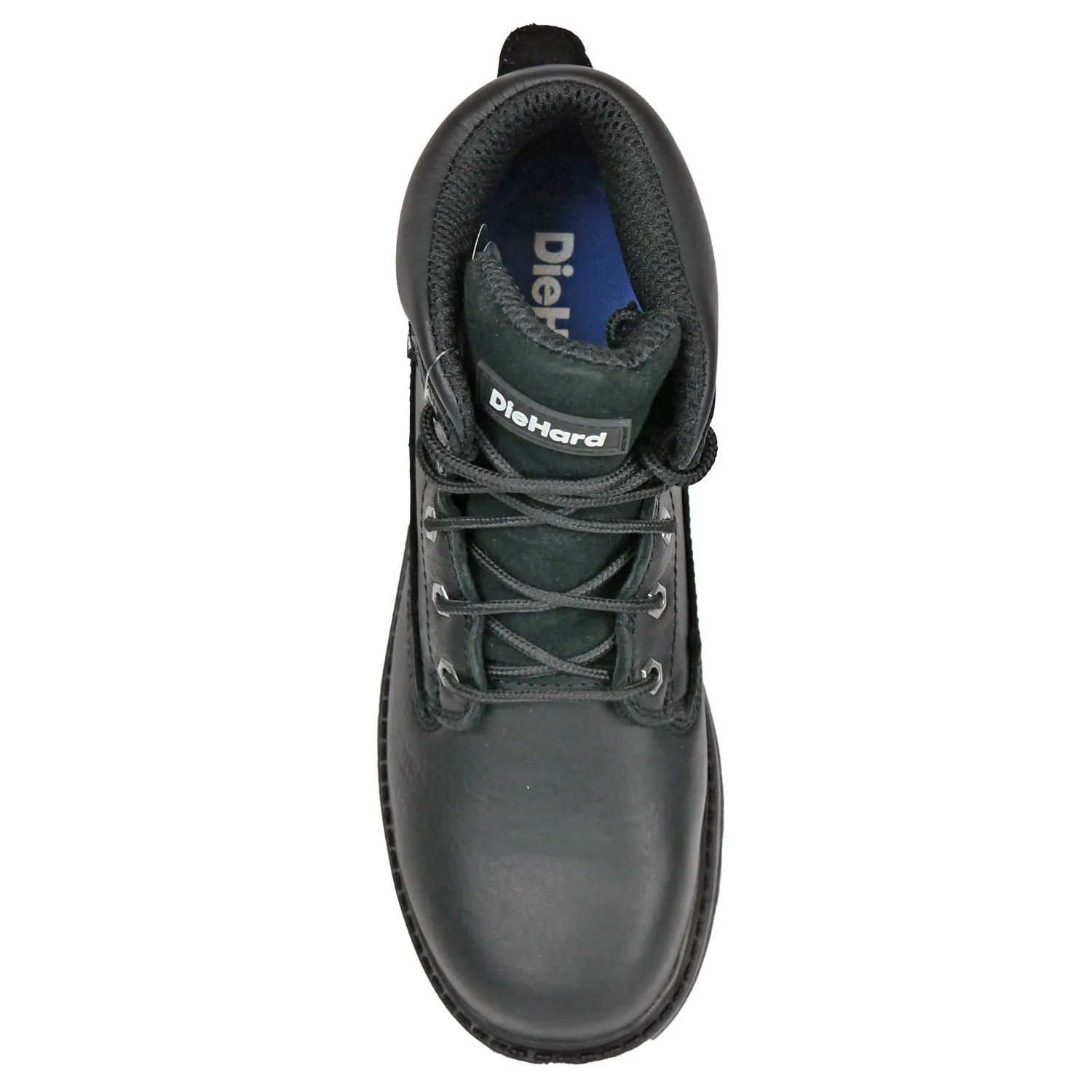 DieHard Mens Charger V2 CT WP SR Black Leather Work Boots