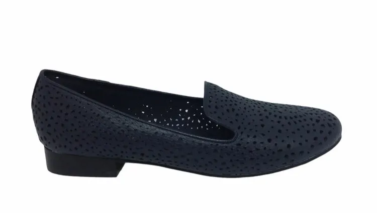 Django & Juliette Allout Leather ~ Navy ~ Black