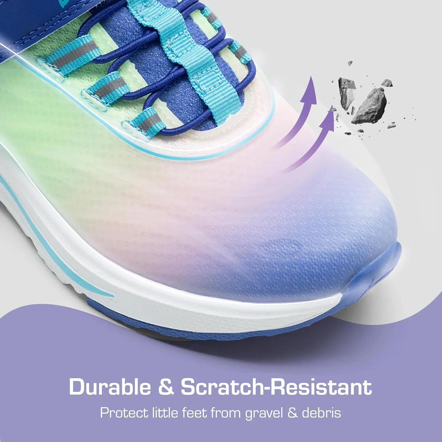 DREAM PAIRS Boys Girls Shoes Kids DuraPlay Tennis Running Athletic Protective Walking Sneakers for Little/Big Kid