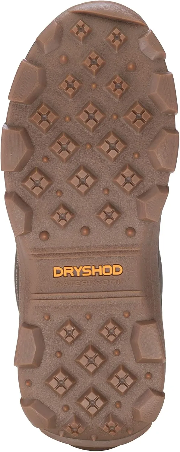 Dryshod Mens Haymaker Mid Hard Working Farm Boot - Brown HAY-MM-BR