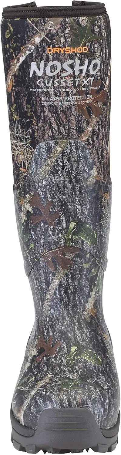 Dryshod Men's NoSho Gusset XT Extreme Cold-Conditions Hunting Boot