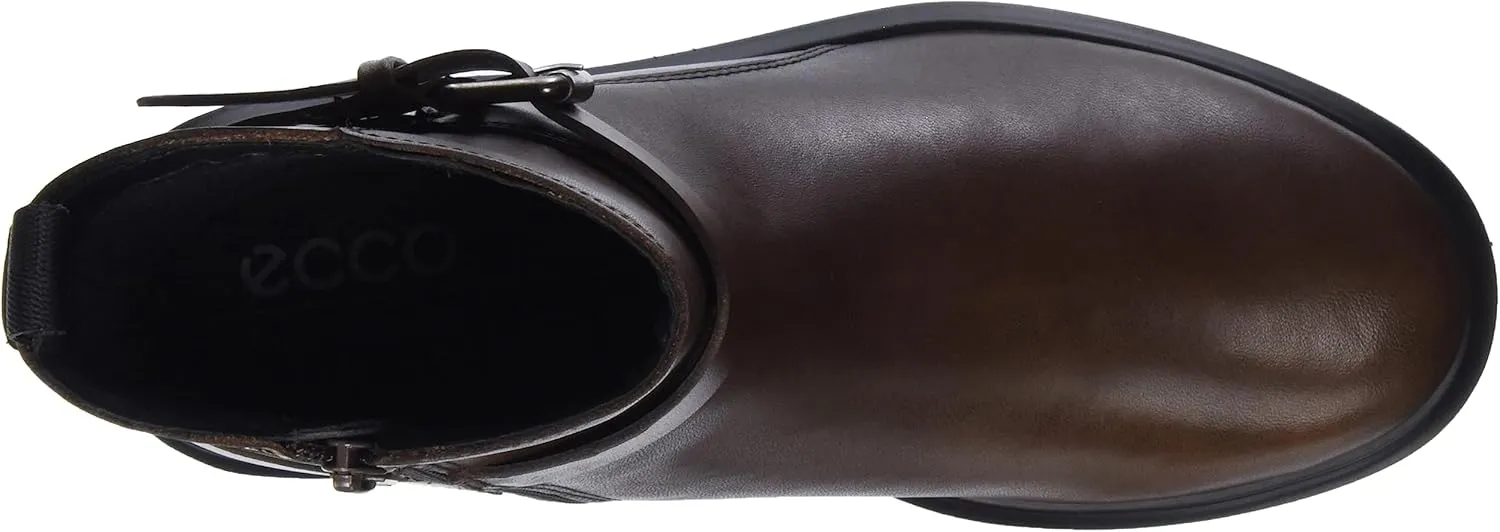 ECCO Women's Amsterdam Waterproof Buckle Ankle Boot