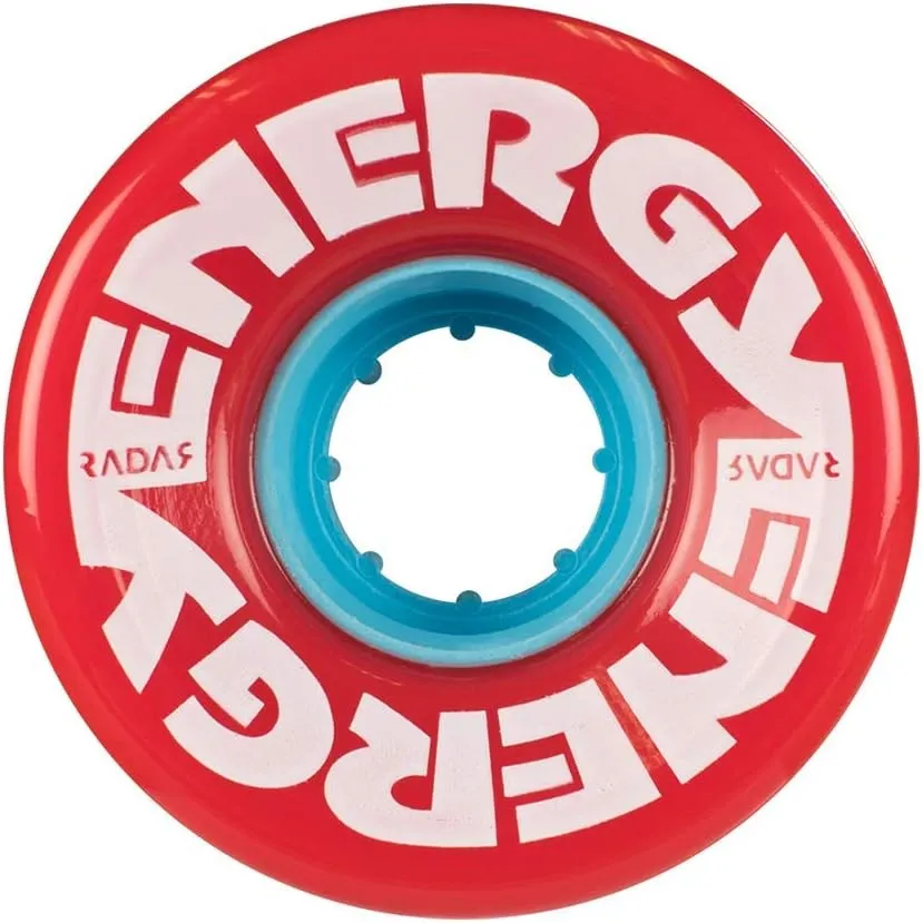 Energy 57 Wheels - Roller Skate Wheels - 4 Pack of 78A 31mm x 57mm Quad Skate Wheels
