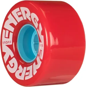 Energy 57 Wheels - Roller Skate Wheels - 4 Pack of 78A 31mm x 57mm Quad Skate Wheels